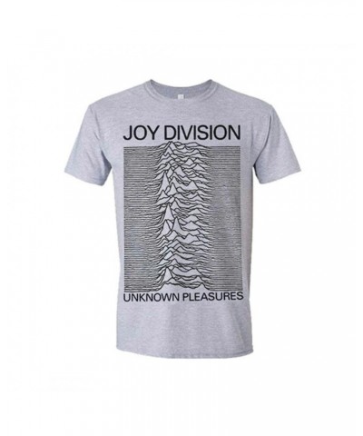 Joy Division T-Shirt - Unknown Pleasures (Grey) $8.96 Shirts