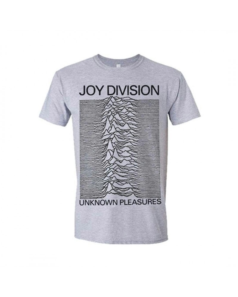 Joy Division T-Shirt - Unknown Pleasures (Grey) $8.96 Shirts