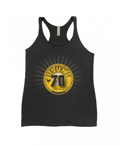 Sun Records Ladies' Tank Top | 70th Anniversary Gold Seal Shirt $11.00 Shirts