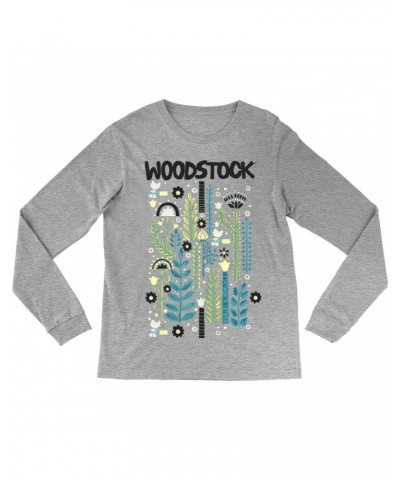 Woodstock Long Sleeve Shirt | Floral Folk Pattern Shirt $10.48 Shirts