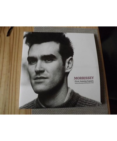 Morrissey FIRST AMONGST EQUALS (2LP) Vinyl Record $9.90 Vinyl