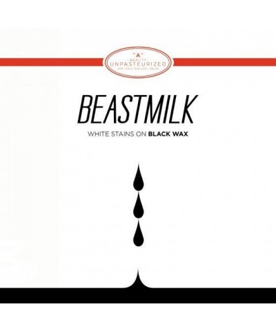 Beastmilk White stains on black wax Vinyl Record $2.74 Vinyl