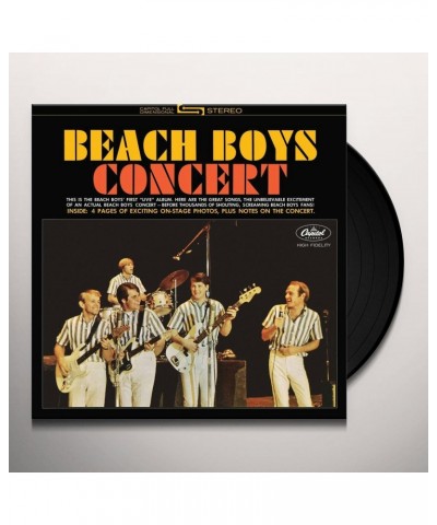 The Beach Boys CONCERT Vinyl Record $7.74 Vinyl