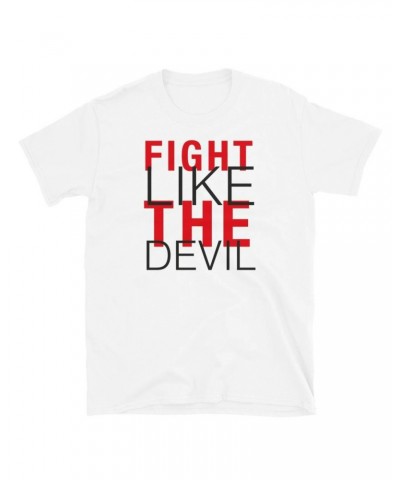 Onlap T-shirt Fight like the Devil red & black $9.41 Shirts