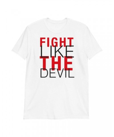 Onlap T-shirt Fight like the Devil red & black $9.41 Shirts