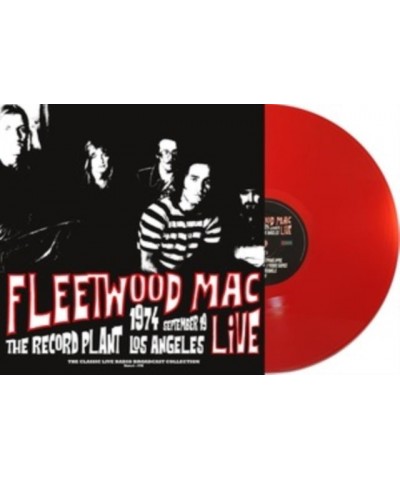 Fleetwood Mac LP Vinyl Record - Live At The Record Plant 19 74 (Red Vinyl) $15.05 Vinyl