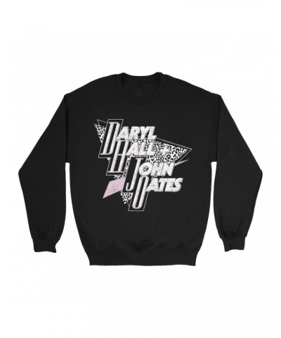 Daryl Hall & John Oates Sweatshirt | Animal Print Logo Sweatshirt $10.49 Sweatshirts