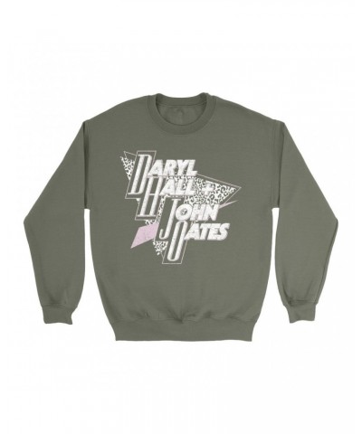 Daryl Hall & John Oates Sweatshirt | Animal Print Logo Sweatshirt $10.49 Sweatshirts