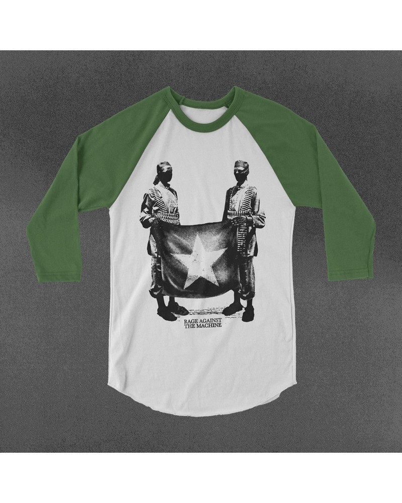 Rage Against The Machine Flagbearer Raglan $11.55 Shirts