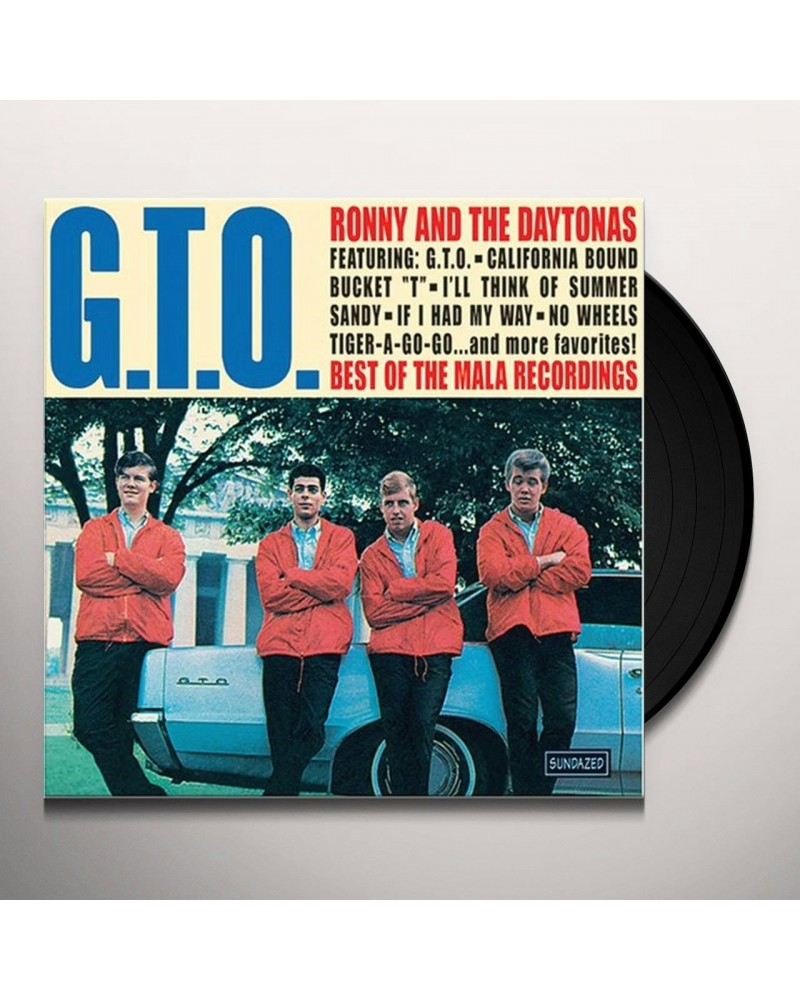 Ronny & The Daytonas GTO: THE BEST OF Vinyl Record $7.09 Vinyl