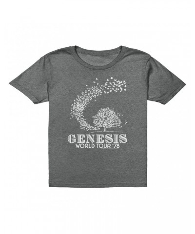 Genesis Kids T-Shirt | 1978 World Tour Distressed Kids T-Shirt $10.73 Kids