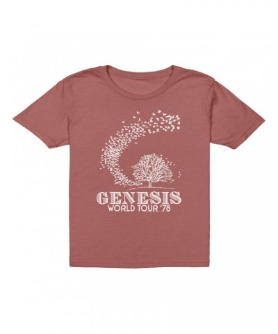 Genesis Kids T-Shirt | 1978 World Tour Distressed Kids T-Shirt $10.73 Kids