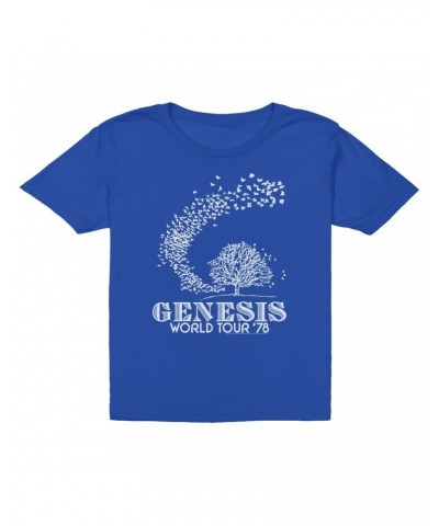 Genesis Kids T-Shirt | 1978 World Tour Distressed Kids T-Shirt $10.73 Kids