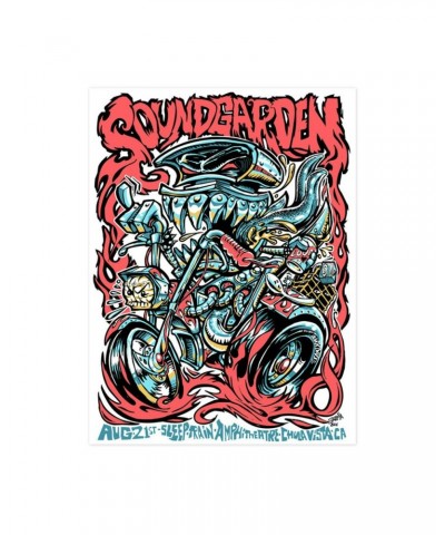 Soundgarden August 21st 2014 Chula Vista Event Poster $11.50 Decor