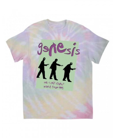 Genesis T-Shirt | 1992 World Tour We Can't Dance Pastel Tie Dye Shirt $10.78 Shirts