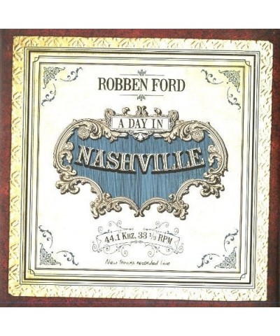 Robben Ford DAY IN NASHVILLE Vinyl Record $9.48 Vinyl