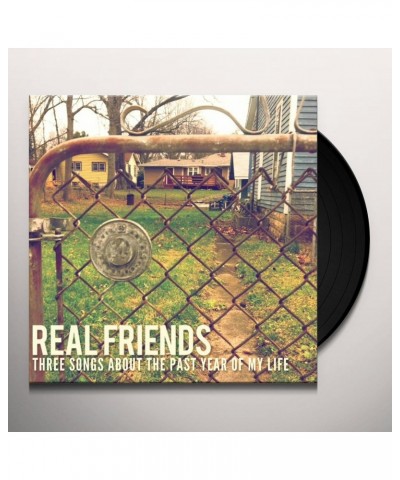 Real Friends Three Songs About The Past Year Of My Life Vinyl Record $3.45 Vinyl