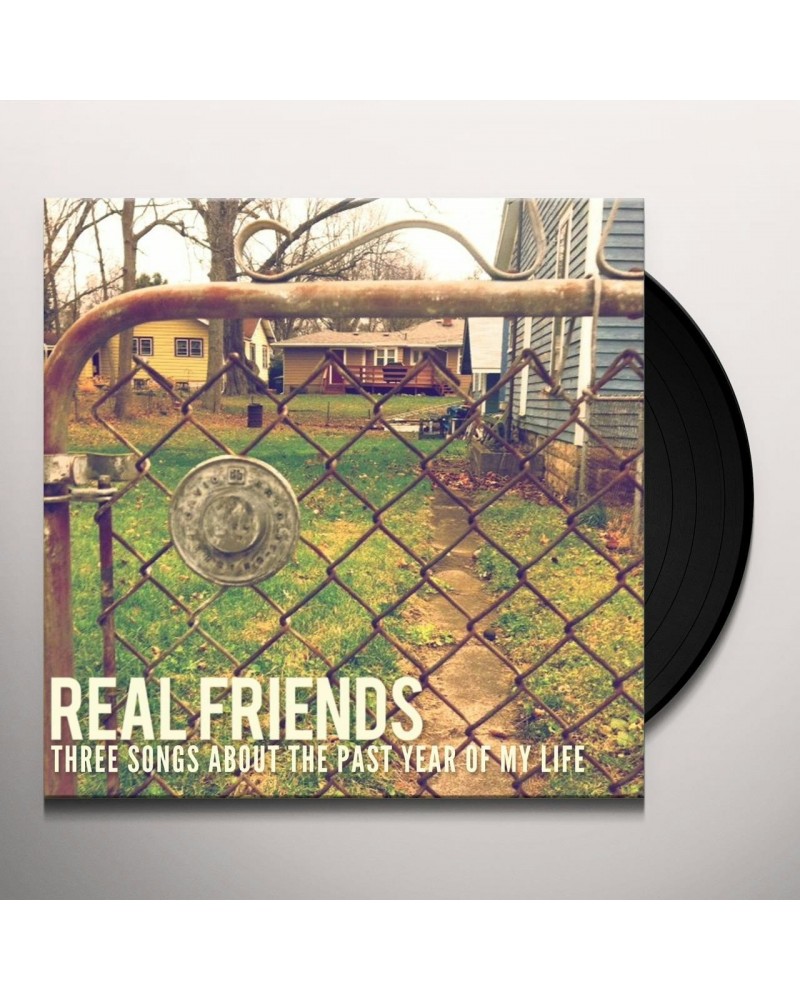 Real Friends Three Songs About The Past Year Of My Life Vinyl Record $3.45 Vinyl